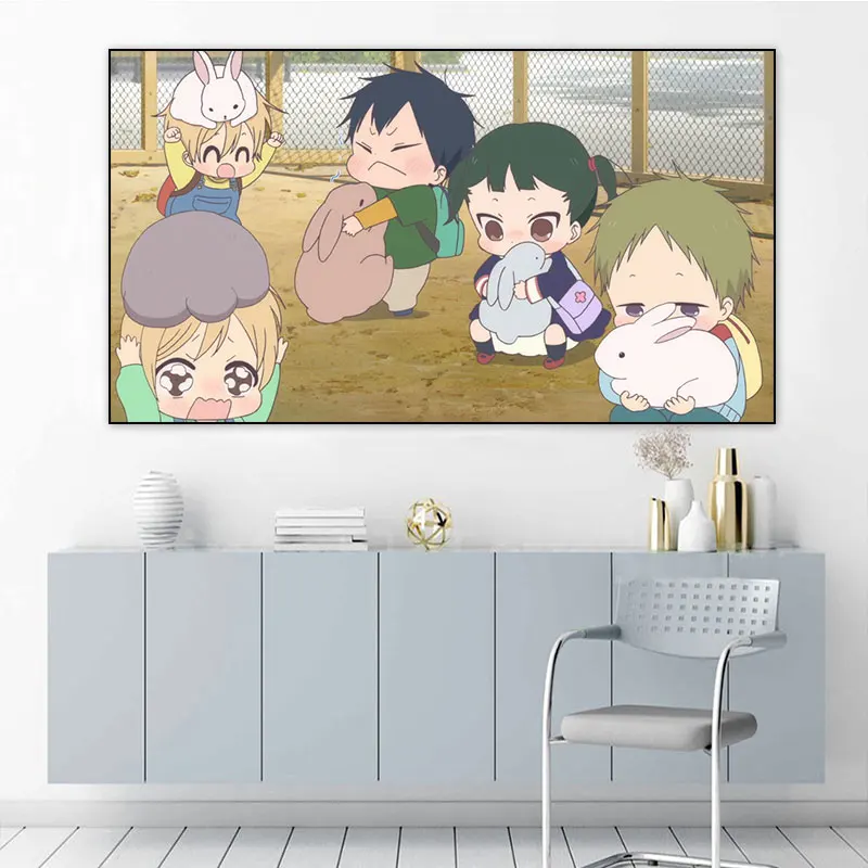 School Babysitters Anime Posters Manga Figure Ryuichi Torataro Canvas Painting Bedroom Living Room Home Decor Wall Art Pictures
School Babysitters Anime Posters Manga Figure Ryuichi Torataro Canvas Painting Bedroom Living Room Home Decor Wall Art Pictures
