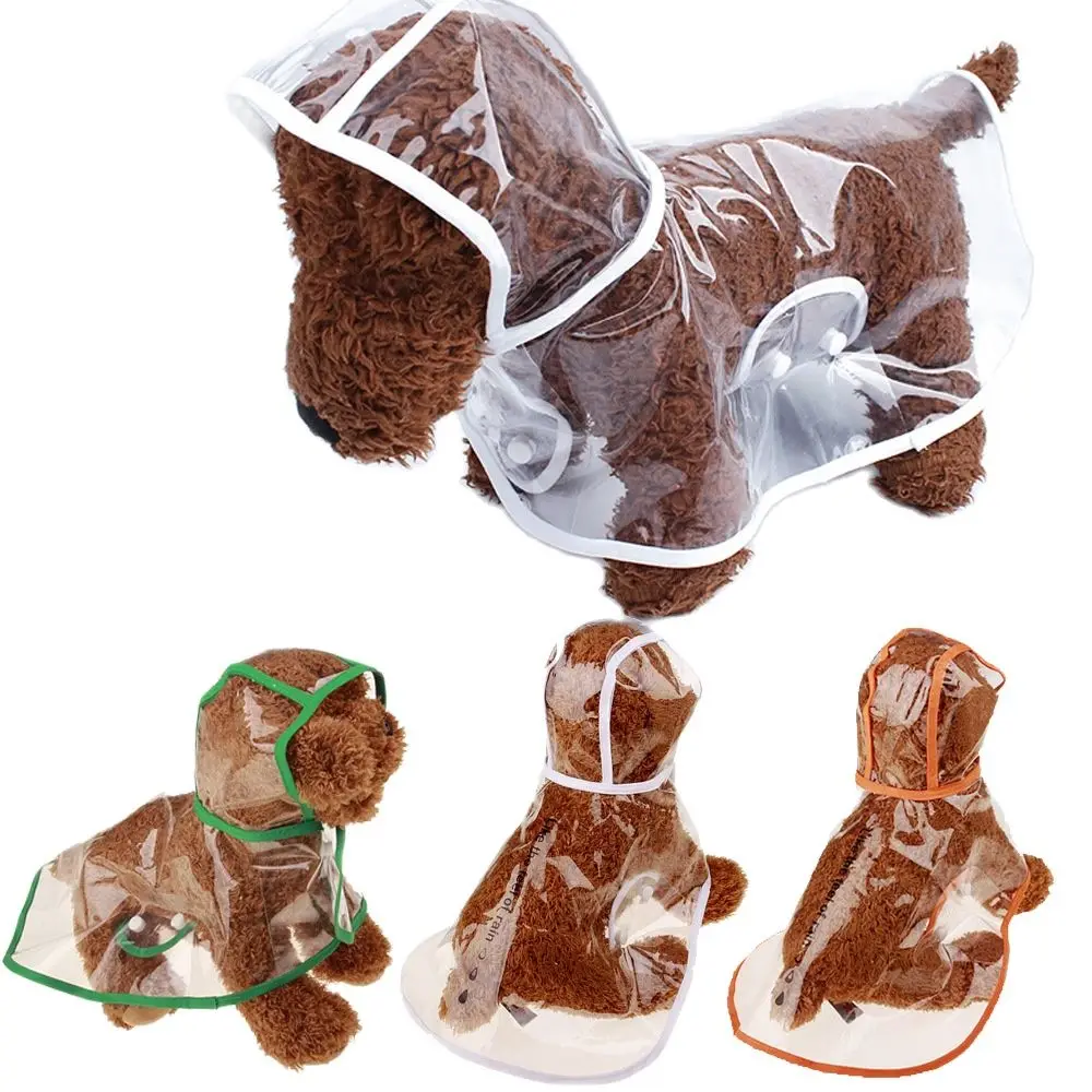 Pet Raincoat Puppy Four Feet Hooded Transparent Waterproof Teddy Large Dog Rain Out Clothes for Animals Pet Product
Pet Raincoat Puppy Four Feet Hooded Transparent Waterproof Teddy Large Dog Rain Out Clothes for Animals Pet Product