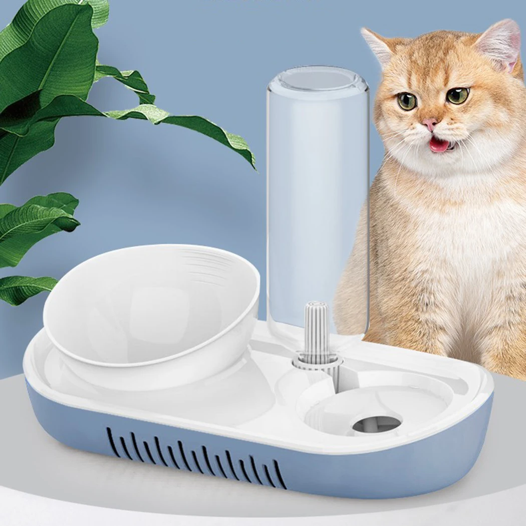 Pet Bowl Double Bowl Automatic 15° Tilting Dog Food Bowl Cat Water Bowl Cat Automatic Water Feeding Pet Supplies
Pet Bowl Double Bowl Automatic 15° Tilting Dog Food Bowl Cat Water Bowl Cat Automatic Water Feeding Pet Supplies