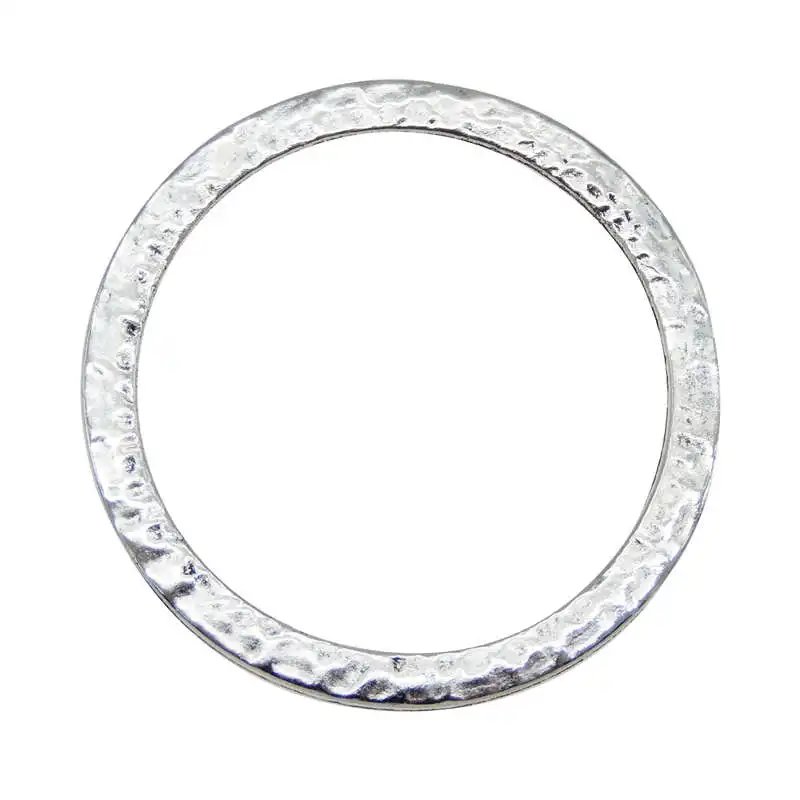 Julie Wang 5PCS Big Circle Charms 54mm Alloy Round Connector Earrings Bracelet Jewelry Making Pendant Accessory
Julie Wang 5PCS Big Circle Charms 54mm Alloy Round Connector Earrings Bracelet Jewelry Making Pendant Accessory