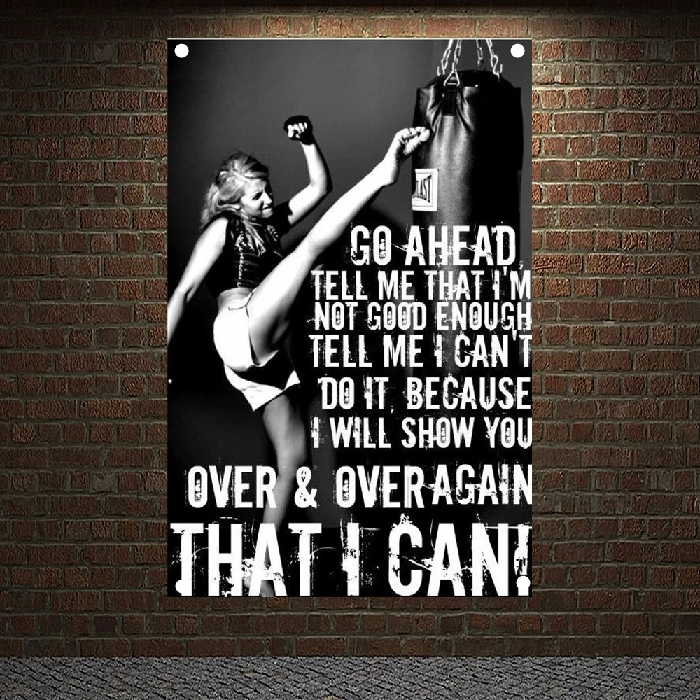 Kickboxing Quotes Motivational Workout Posters Exercise Banners Flags Wall Art Canvas Painting Tapestry Gym Home Decoration
Kickboxing Quotes Motivational Workout Posters Exercise Banners Flags Wall Art Canvas Painting Tapestry Gym Home Decoration