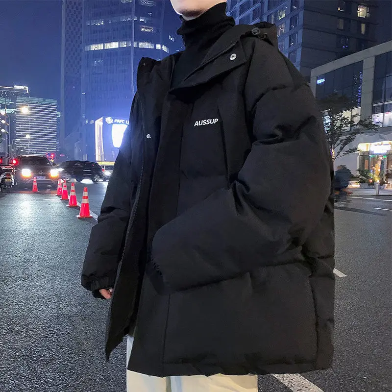 Men's down jacket 2021 new cotton clothes thickened in winter Korean trend student bread clothes tide brand cotton jacket coat
Men's down jacket 2021 new cotton clothes thickened in winter Korean trend student bread clothes tide brand cotton jacket coat