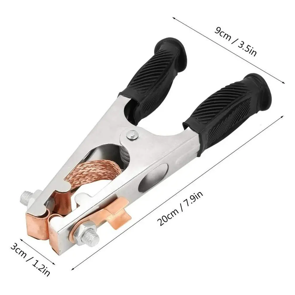 500A Ground Clamp Arc Welding Ground Clamp Electroplated Welding Earth Clamp Ground Clamp For Manual Welder Copper