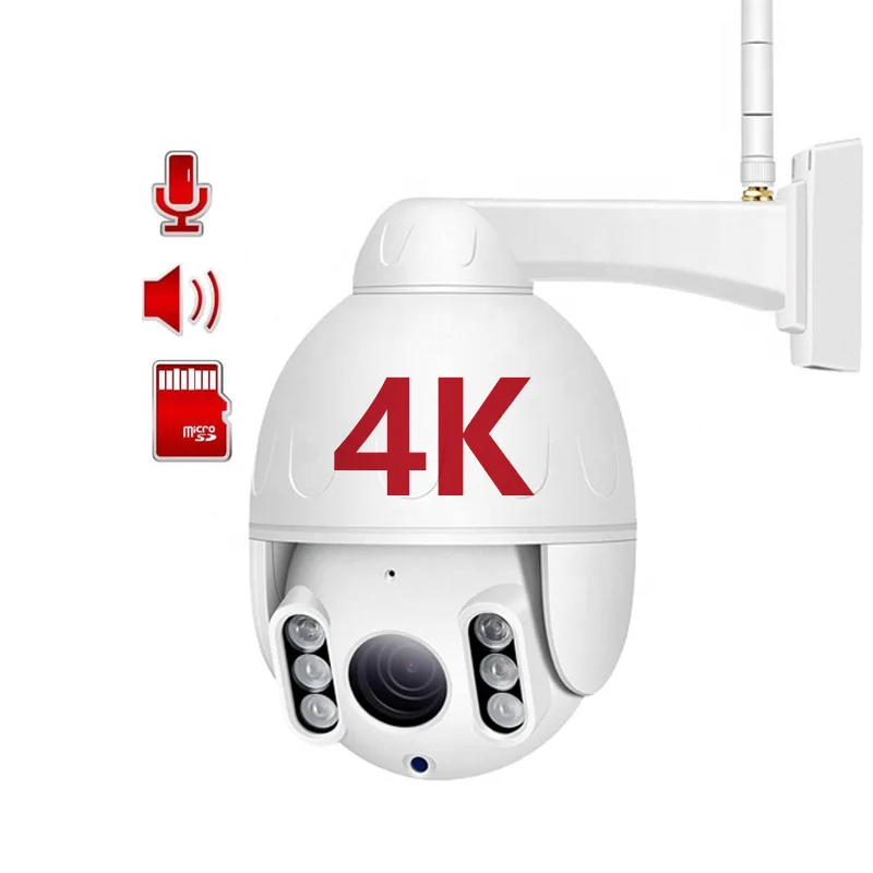 HD Home Smart 4K Outdoor Wireless Security Camera CCTV IP Dome Two Way Audio P2P IR Waterproof 8MP Surveillance Cameras Wifi Cam
HD Home Smart 4K Outdoor Wireless Security Camera CCTV IP Dome Two Way Audio P2P IR Waterproof 8MP Surveillance Cameras Wifi Cam