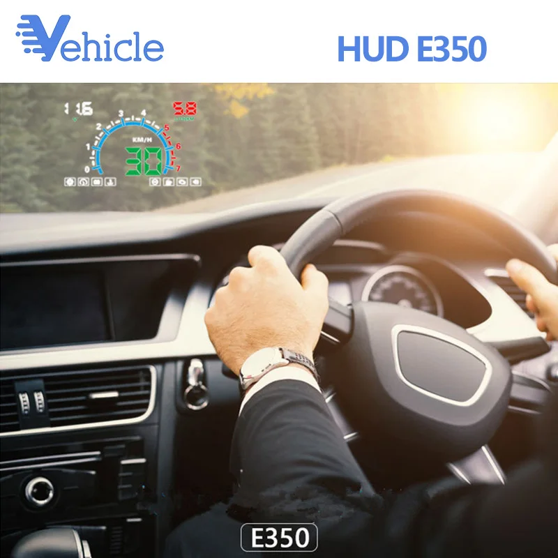 Автомобильный проектор на лобовое стекло E350 5 8 дюйма GPS|Диагностические сканеры