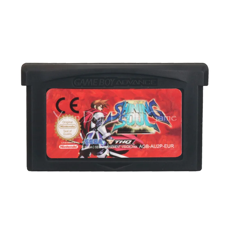 Фото Для Nintendo GBA Видео игровой картридж консоль карта сияющая душа II ENG/FR/DEU/ESP/ITA