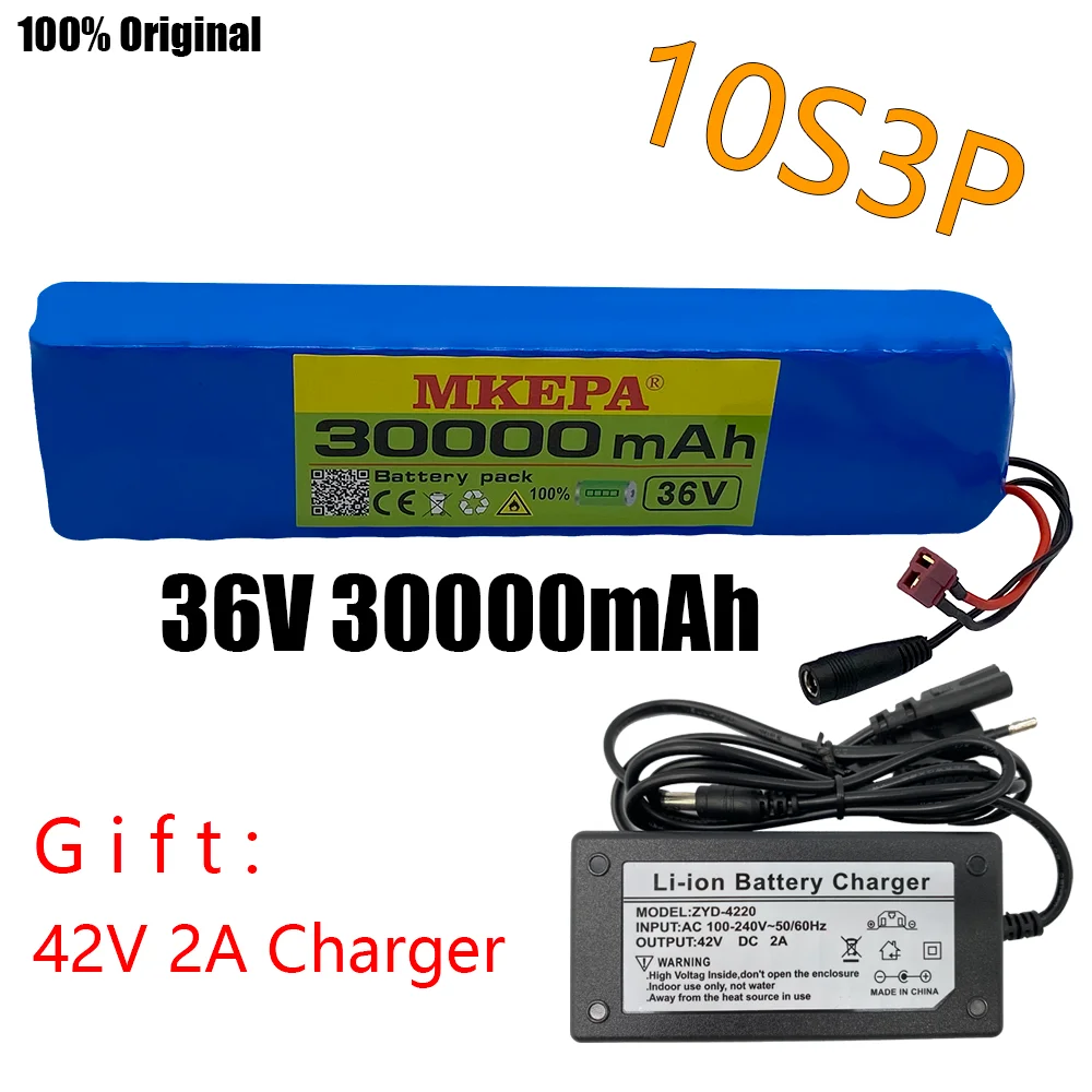 36V30Ah 600watt 10S3P Li-ion battery pack 30A BMS is suitable for Xiaomi Mijia M365 Pro ebike bicycle scooter T plug freecharger
36V30Ah 600watt 10S3P Li-ion battery pack 30A BMS is suitable for Xiaomi Mijia M365 Pro ebike bicycle scooter T plug freecharger
