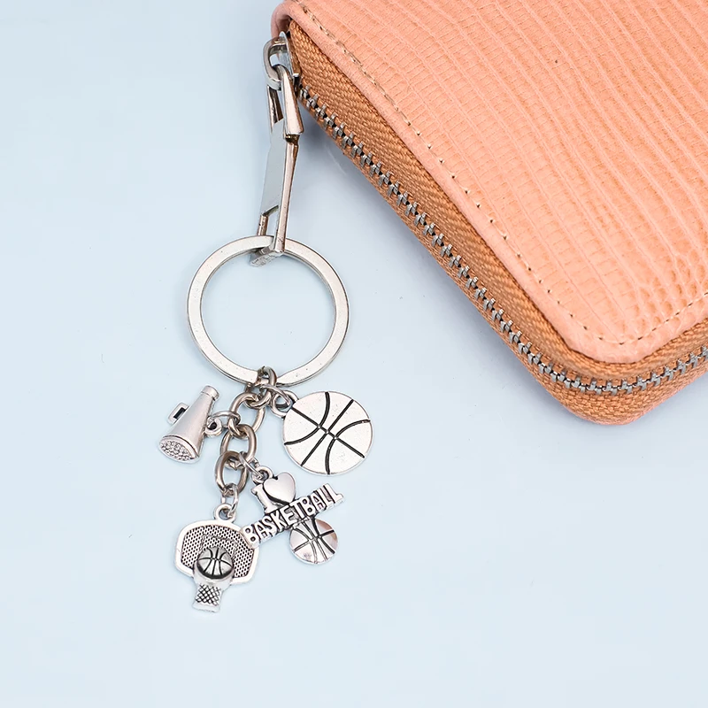 Competition Souvenirs Football Basketball Combination Fittings Keychain Sports theme Series Alloy Key Chain Pendant Creative
Competition Souvenirs Football Basketball Combination Fittings Keychain Sports theme Series Alloy Key Chain Pendant Creative