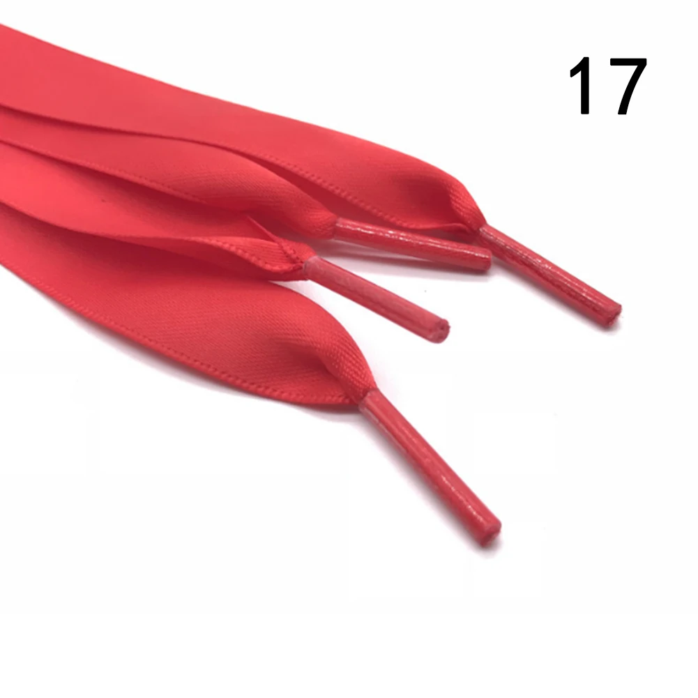 2CM Wide 120cm New 26 Colors Flat Satin Silk Ribbon Shoelaces Shoe Laces For Sneakers 1 pair Casual Outdoor Sport Shoes Laces 
2CM Wide 120cm New 26 Colors Flat Satin Silk Ribbon Shoelaces Shoe Laces For Sneakers 1 pair Casual Outdoor Sport Shoes Laces