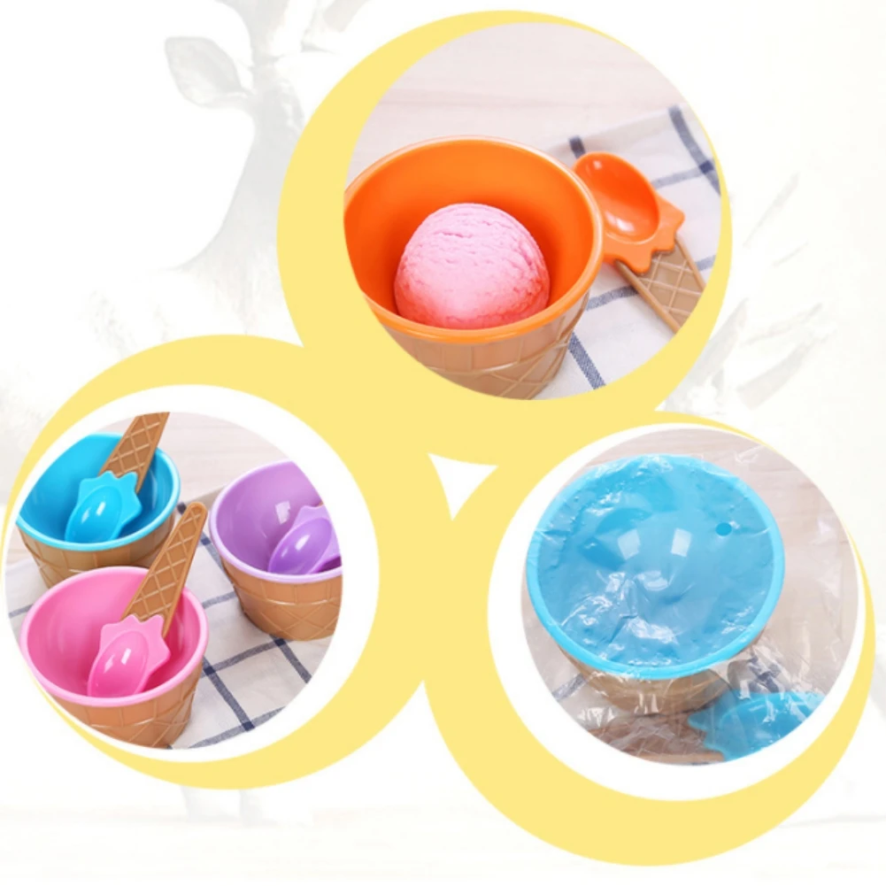 6 Sets Cute Candy Color Baby Dessert Ice Cream Bowl / Multi-color / Plastic / Ice Cream Ice Cream Bowl 
6 Sets Cute Candy Color Baby Dessert Ice Cream Bowl / Multi-color / Plastic / Ice Cream Ice Cream Bowl