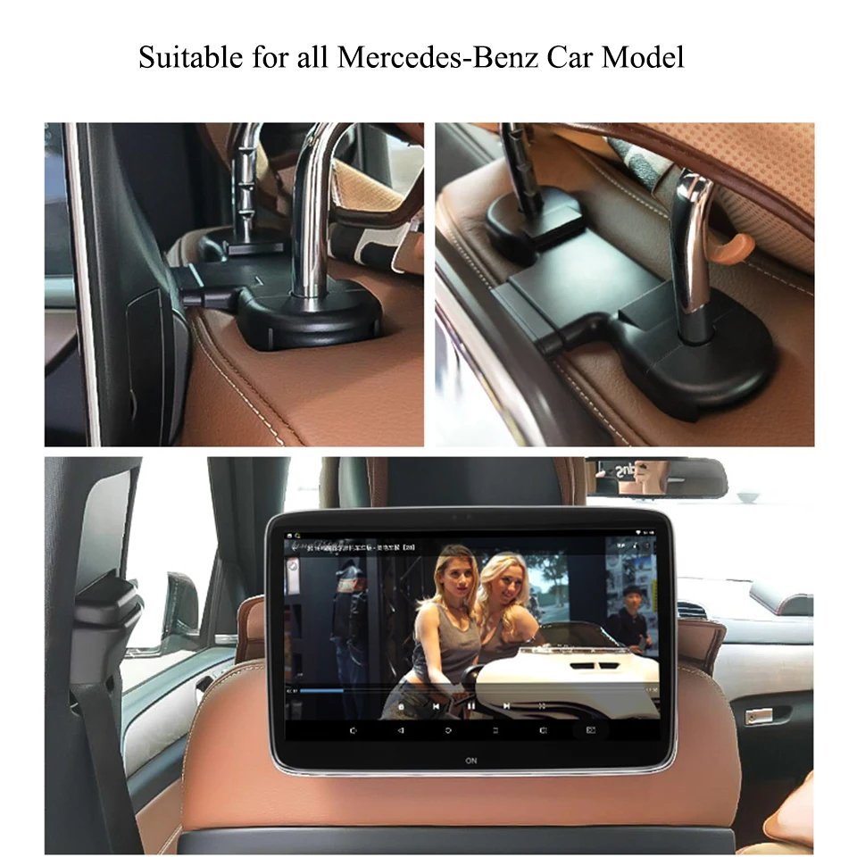RAM 4+64GB ROM 2021 OEM Android 10.0 System 4G 5G Network 8 Cores Fixed Bracket Rear Seat Display Headrest Monitor For Mercedes
RAM 4+64GB ROM 2021 OEM Android 10.0 System 4G 5G Network 8 Cores Fixed Bracket Rear Seat Display Headrest Monitor For Mercedes