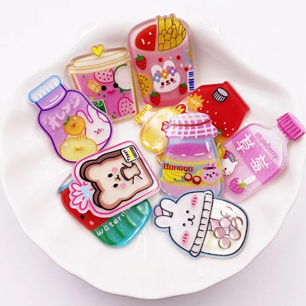 10Pcs Colorful Lovely Bright Cartoon Big Drink Flatback Acrylic Sheet Miniature Pattern Applique DIY Panel Scrapbook Decor Craft
10Pcs Colorful Lovely Bright Cartoon Big Drink Flatback Acrylic Sheet Miniature Pattern Applique DIY Panel Scrapbook Decor Craft