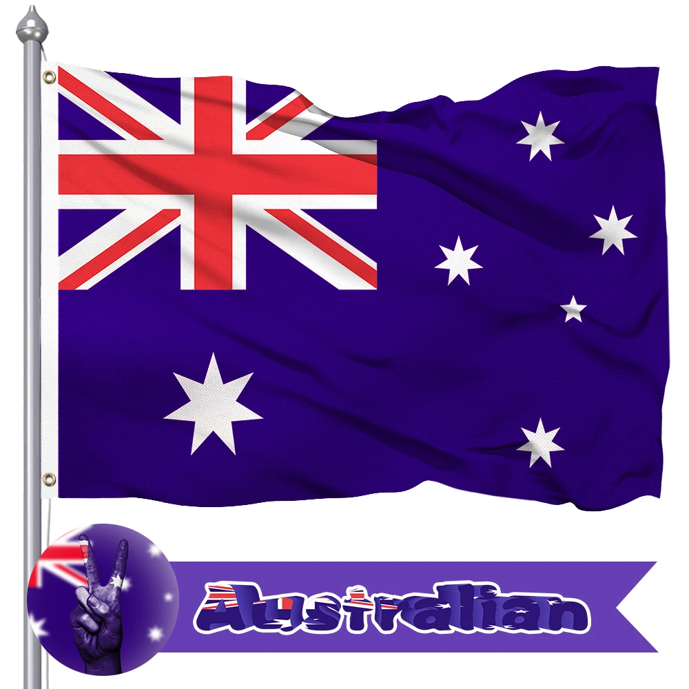 3x5 ft AU Australia AUS Australian Flag Promotion with 100% Polyester National Flag for Outdoor Decoration
3x5 ft AU Australia AUS Australian Flag Promotion with 100% Polyester National Flag for Outdoor Decoration