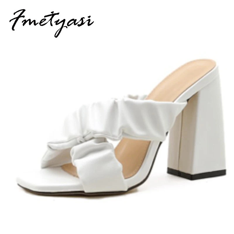 High-heeled Sandals Pumps 2021 Hollow Genuine Leather Fashion Pleated Women's Heel Shoes Chunky Heels Slip-on Sewing Slingbacks
High-heeled Sandals Pumps 2021 Hollow Genuine Leather Fashion Pleated Women's Heel Shoes Chunky Heels Slip-on Sewing Slingbacks