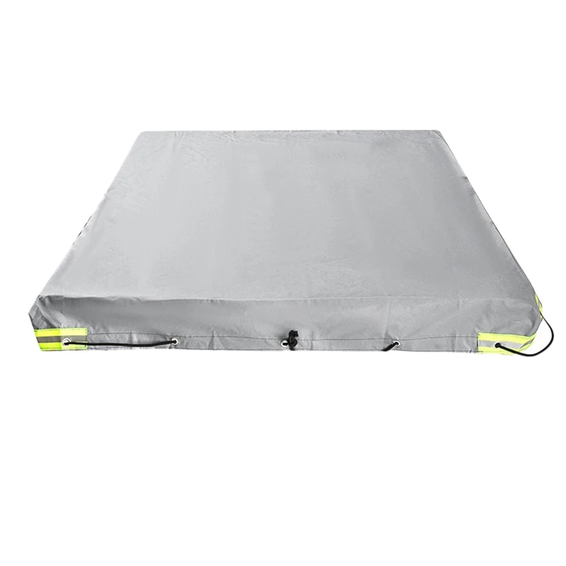7 x 4 Feet Heavy Duty Trailer Cover Protector Waterproof with Elastic Cord Belt Waterproof Cover with Reflective Strip
7 x 4 Feet Heavy Duty Trailer Cover Protector Waterproof with Elastic Cord Belt Waterproof Cover with Reflective Strip