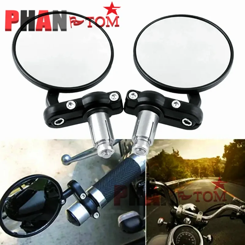 2pcs/Pair Motorcycle Rear View Mirrors Round 7/8" Handle Bar End Foldable Motorbike Side Mirror For Suzuki for Kawasaki forHonda
2pcs/Pair Motorcycle Rear View Mirrors Round 7/8" Handle Bar End Foldable Motorbike Side Mirror For Suzuki for Kawasaki forHonda