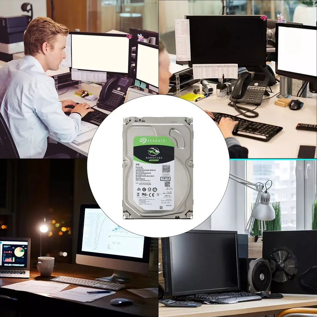 3.5 Inch Mechanical Barracuda Hard Drive Notebook Desktop Computer Solid State Drive Large-capacity 
3.5 Inch Mechanical Barracuda Hard Drive Notebook Desktop Computer Solid State Drive Large-capacity