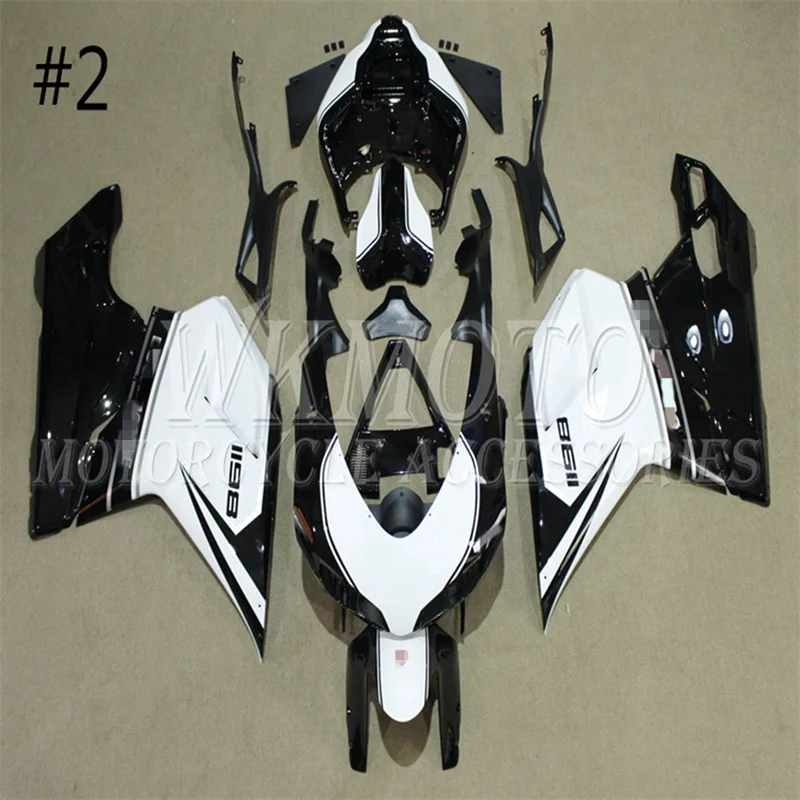 Black White Motorcycle Lnjection Mold Fairing Kit For Ducati 1198 EVO 848 1098 R S 07 08 09 10 11 12 DU2
Black White Motorcycle Lnjection Mold Fairing Kit For Ducati 1198 EVO 848 1098 R S 07 08 09 10 11 12 DU2