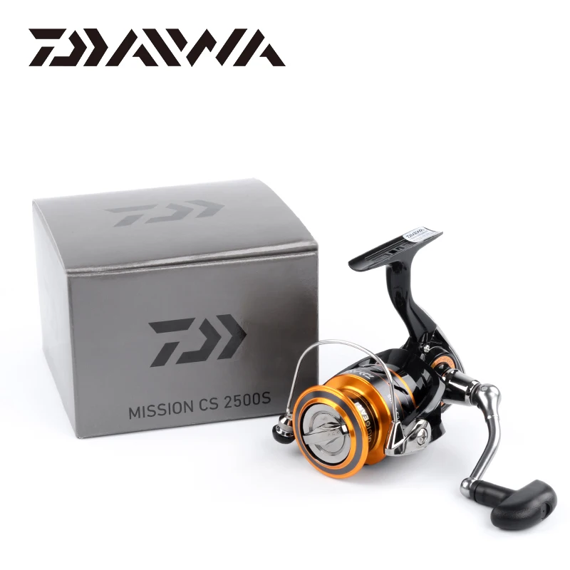 100% Original DAIWA MISSION CS Spinning fishing reels 2000S 2500S 3000S 4000S Gear Ratio5.3:1 3+1BB Max Drag 2~6KG reel fishing
100% Original DAIWA MISSION CS Spinning fishing reels 2000S 2500S 3000S 4000S Gear Ratio5.3:1 3+1BB Max Drag 2~6KG reel fishing