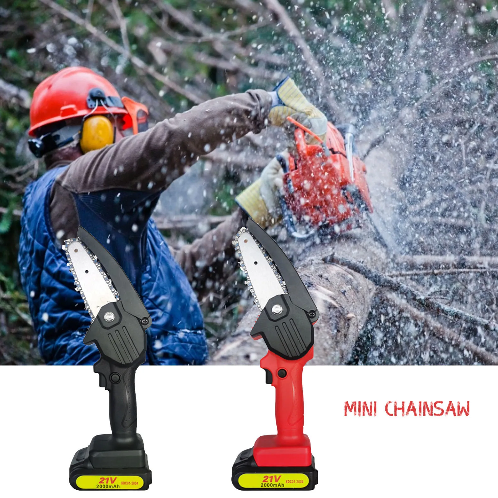 4-In Mini Electric Chainsaw Pruning Saw Rechargeable Garden Tools Suitable For Wood Cutting Branch Pruning And Gardening
4-In Mini Electric Chainsaw Pruning Saw Rechargeable Garden Tools Suitable For Wood Cutting Branch Pruning And Gardening