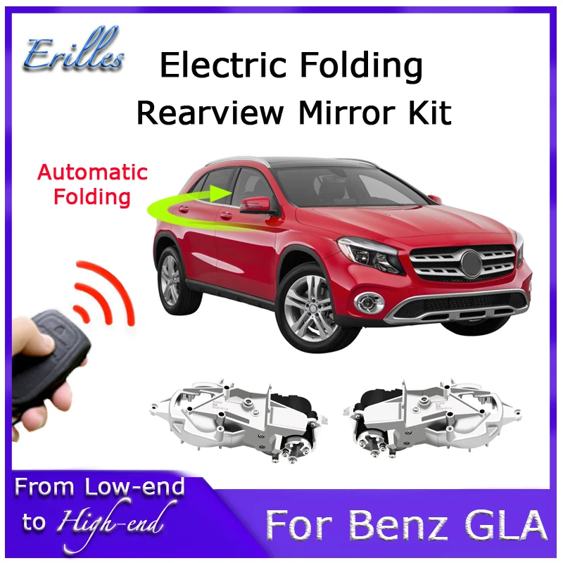 For Mercedes Benz GLA GLC GLK 2014~2021 Auto Intelligent Automatic Car Electric Rearview Side Mirror Folding System Kit Modules
For Mercedes Benz GLA GLC GLK 2014~2021 Auto Intelligent Automatic Car Electric Rearview Side Mirror Folding System Kit Modules