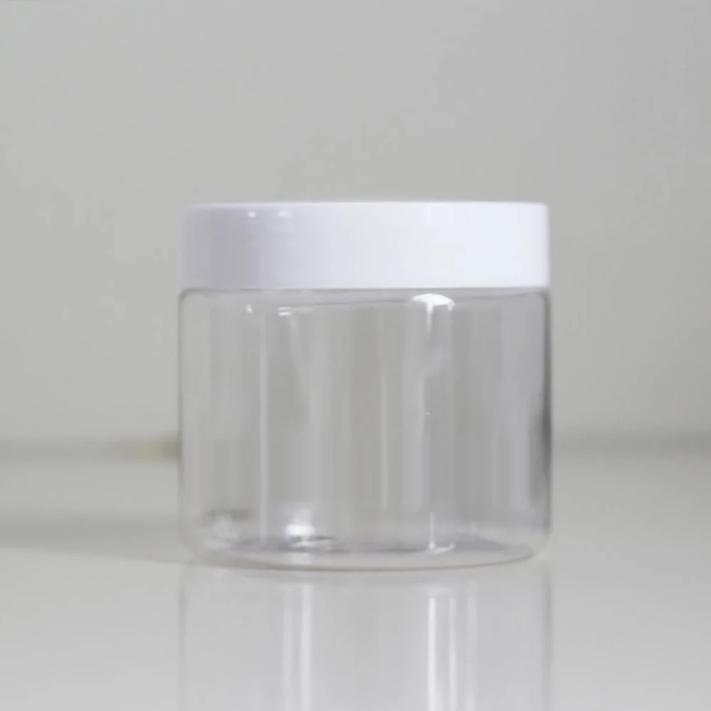 Прозрачная баночка для косметики 200 мл банка для крема для волос с белой крышкой, контейнер для крема для тела
Прозрачная баночка для косметики 200 мл банка для крема для волос с белой крышкой, контейнер для крема для тела