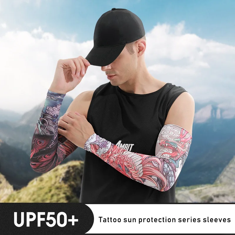 1 Pair Tattoo Sleeve Cover Cool Flower Seamless Breathable Ice Silk Arm Sleeve Riding Leisure Fishing Outdoor Sport
1 Pair Tattoo Sleeve Cover Cool Flower Seamless Breathable Ice Silk Arm Sleeve Riding Leisure Fishing Outdoor Sport