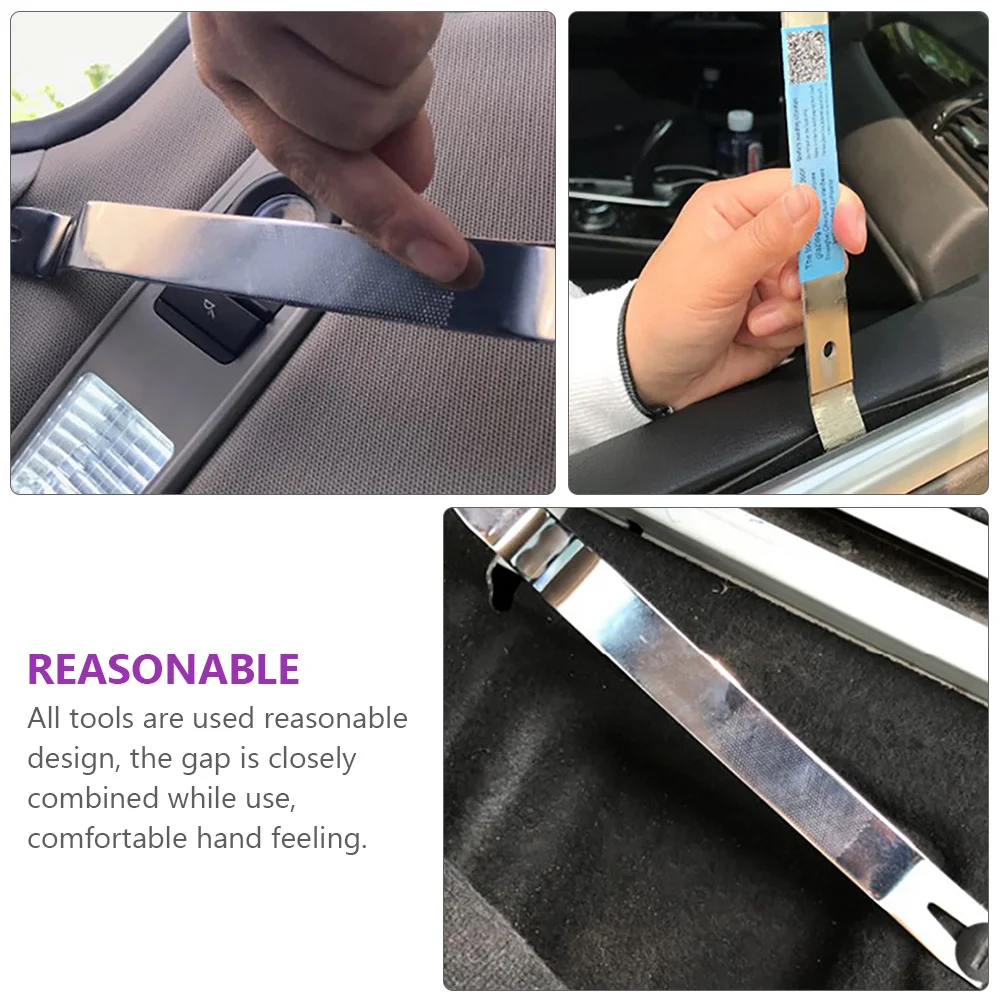 3 Pcs Practical Crowbar Pry Bar Wrecking Bar Steel Crow Plate Steel Screwdrivers
3 Pcs Practical Crowbar Pry Bar Wrecking Bar Steel Crow Plate Steel Screwdrivers