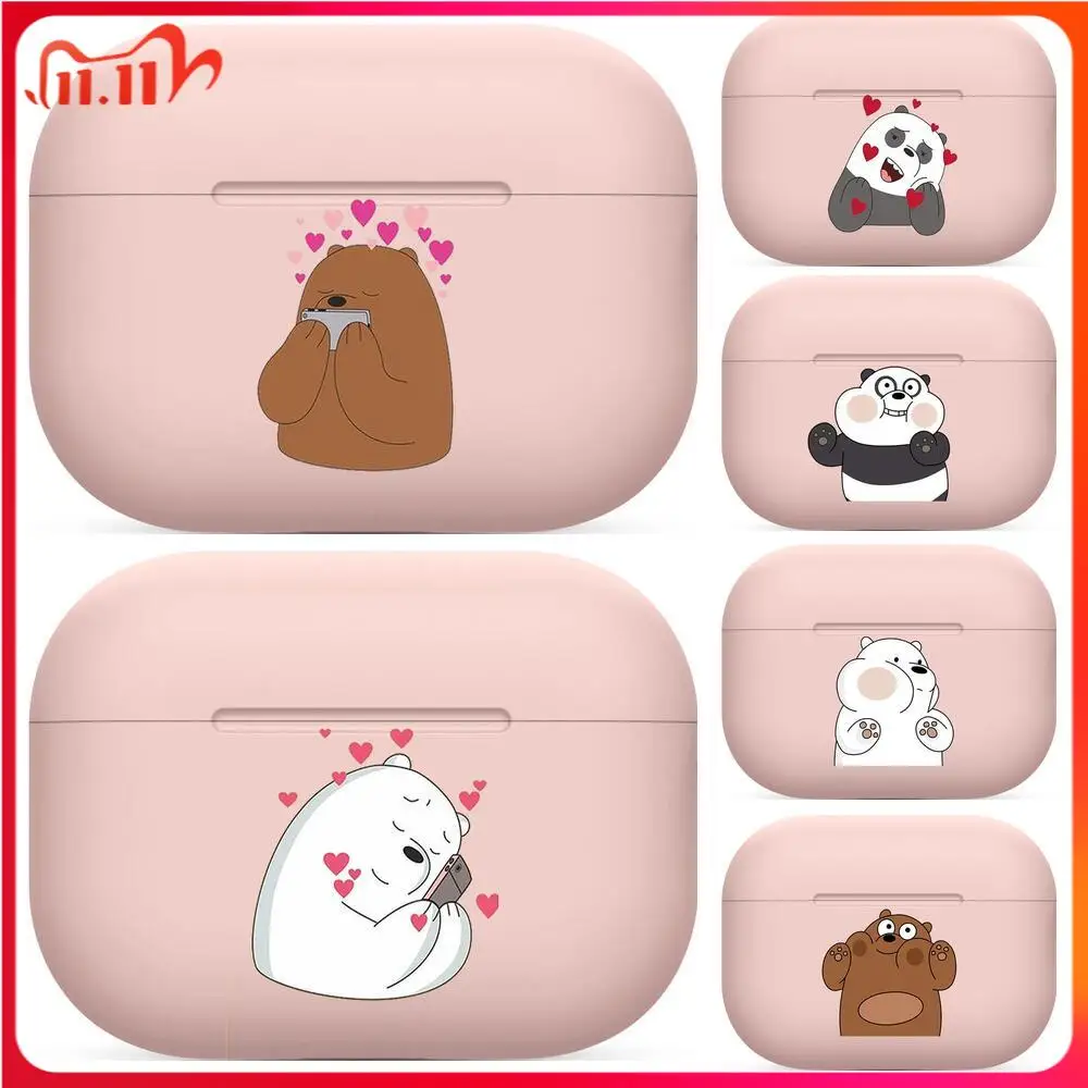 W-We-bare-bears For Airpods 1 2 pro case Protective Bluetooth Wireless Earphone Cover For Air Pods case air pod cases Pink cute
W-We-bare-bears For Airpods 1 2 pro case Protective Bluetooth Wireless Earphone Cover For Air Pods case air pod cases Pink cute
