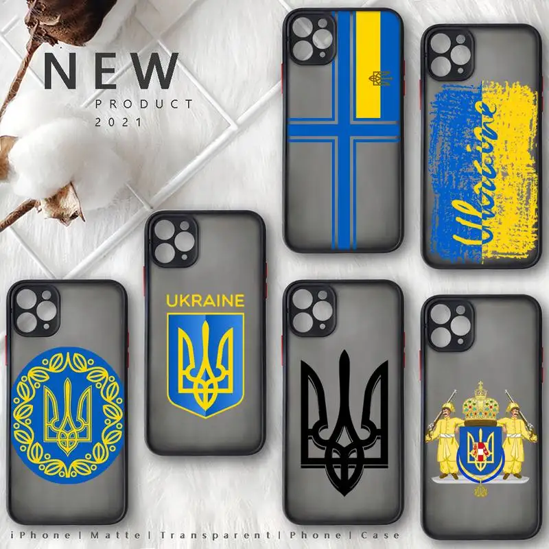 Ukraine Phone Case For iphone 12 11 8 7 plus mini x xs xr pro max matte transparent cover
Ukraine Phone Case For iphone 12 11 8 7 plus mini x xs xr pro max matte transparent cover