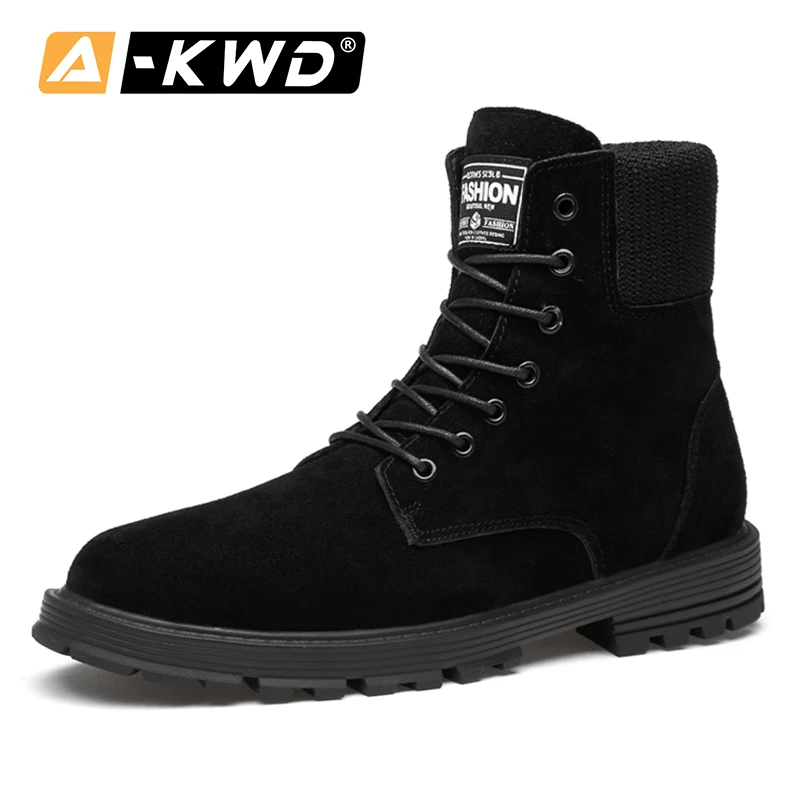 Fashion Black Men Winter Boots With Fur Winter Sneakers for Men Chaussure Hiver Homme Autumn Waterproof High Top Single Shoe Men
Fashion Black Men Winter Boots With Fur Winter Sneakers for Men Chaussure Hiver Homme Autumn Waterproof High Top Single Shoe Men