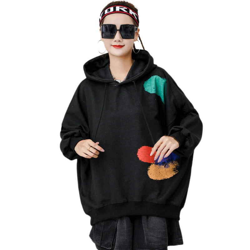 Women's Autumn Hooded Sweatshirt Coat Medium Length 2021 NEW Hoodies For Female Letter Printing Tops And Pullovers O Neck
Women's Autumn Hooded Sweatshirt Coat Medium Length 2021 NEW Hoodies For Female Letter Printing Tops And Pullovers O Neck