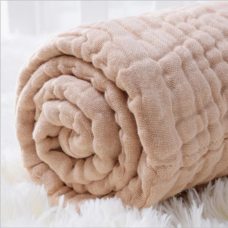 6 Layers Bamboo Cotton Baby Receiving Blanket Infant Kids Swaddle Wrap Blanket Sleeping Warm Quilt Bed Cover Muslin Baby Blanket
6 Layers Bamboo Cotton Baby Receiving Blanket Infant Kids Swaddle Wrap Blanket Sleeping Warm Quilt Bed Cover Muslin Baby Blanket