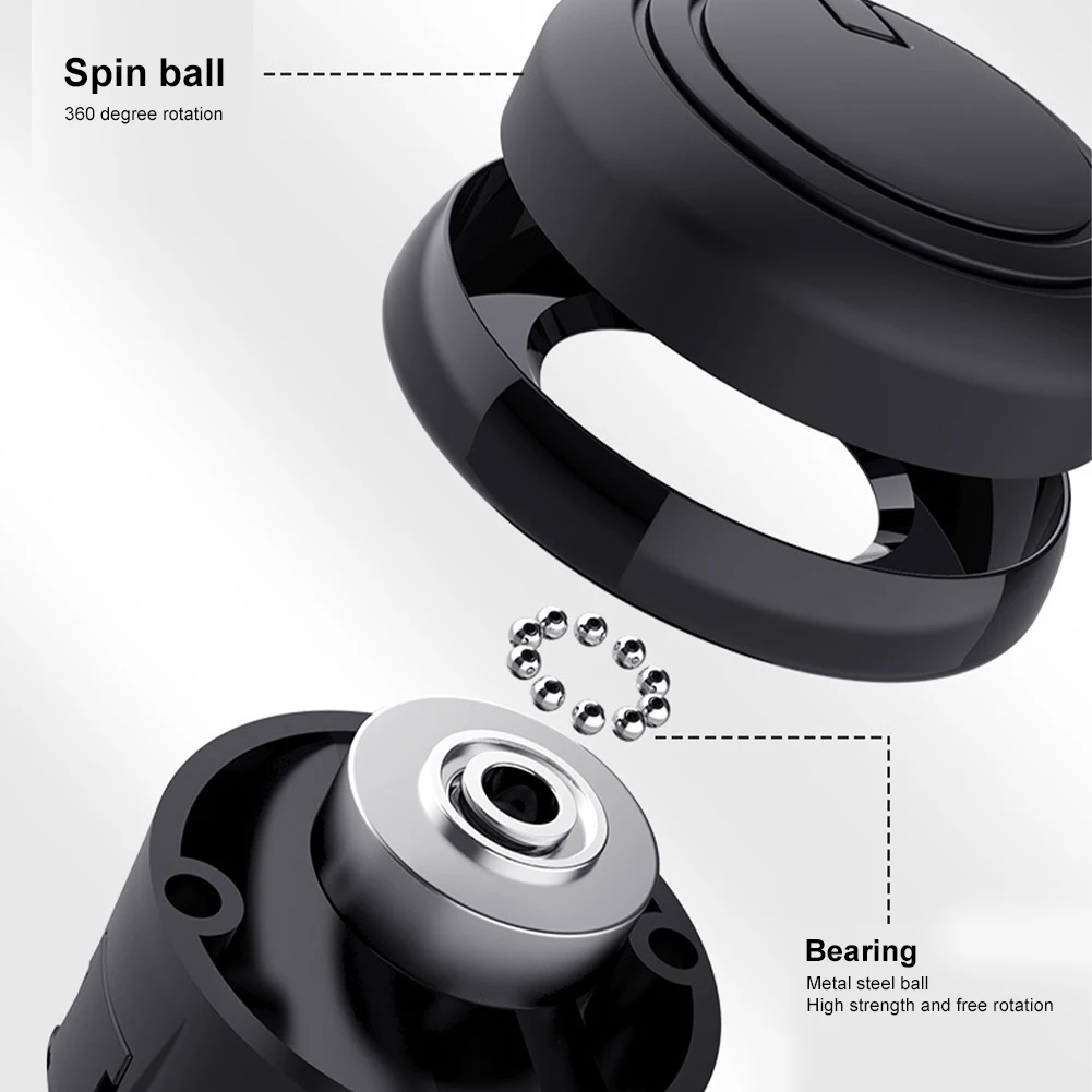 Steering Wheel Spinner 360 Degree Turning Booster Auxiliary Power Handle Knob Metal Bearing Universal Knob for Car Truck SUV
Steering Wheel Spinner 360 Degree Turning Booster Auxiliary Power Handle Knob Metal Bearing Universal Knob for Car Truck SUV