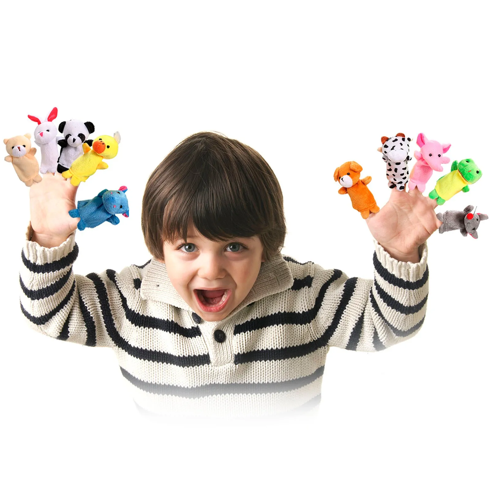 Show children cartoon animal plush finger puppets set cute dolls for children Story time display game time school L5
Show children cartoon animal plush finger puppets set cute dolls for children Story time display game time school L5