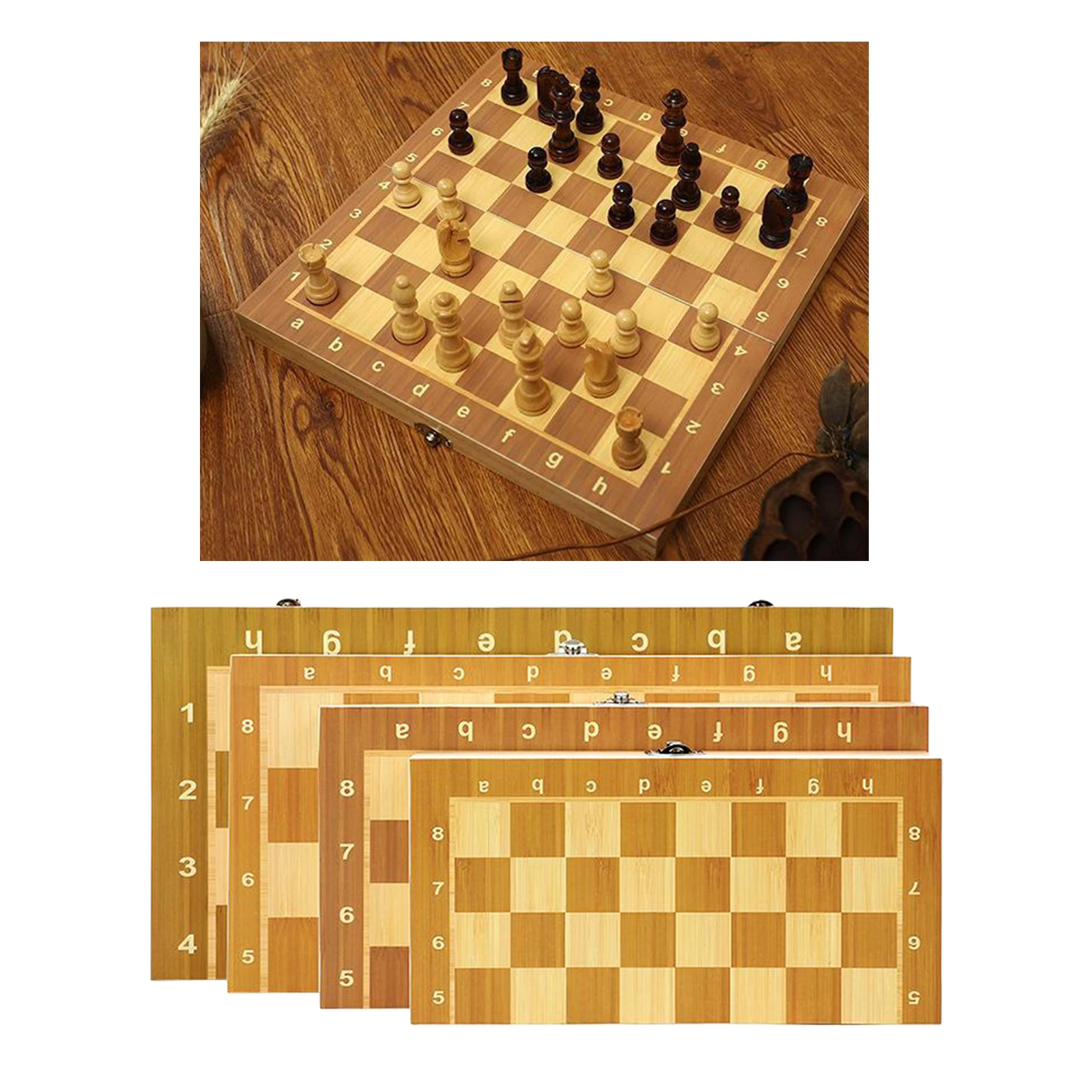 Wooden Chess Set Portable Travel Game Adult Kids Play Toys Gifts
Wooden Chess Set Portable Travel Game Adult Kids Play Toys Gifts