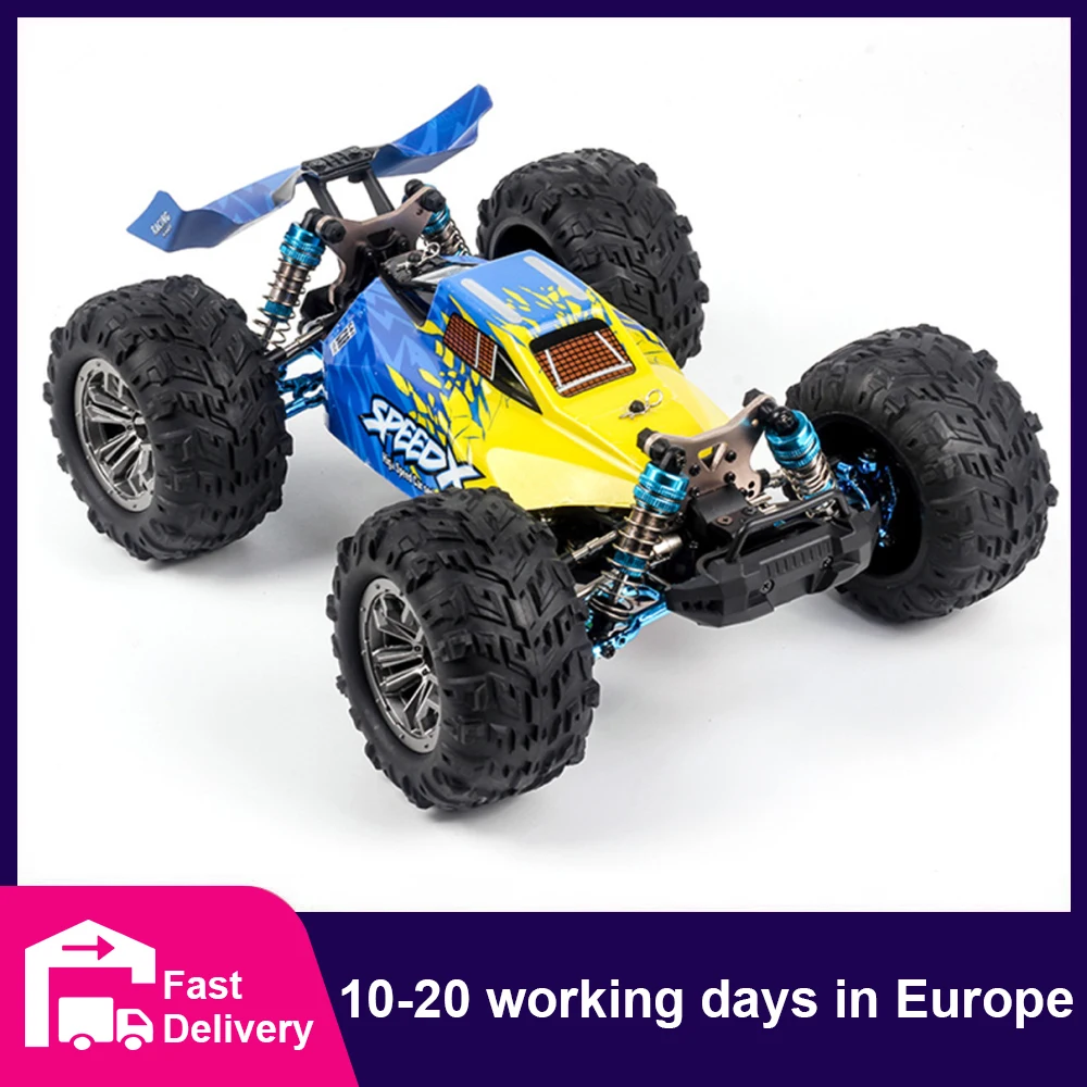 70KM/H RC Car Bigfoot Off-road 4WD Brushless Motor Hydraulic Shock Absorption Alloy Frame Metal Base 45 Degree Climbing RC Toys
70KM/H RC Car Bigfoot Off-road 4WD Brushless Motor Hydraulic Shock Absorption Alloy Frame Metal Base 45 Degree Climbing RC Toys