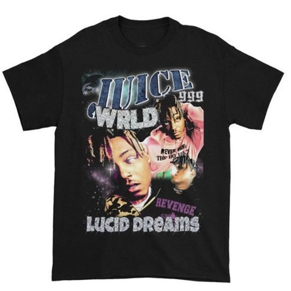 Juice Wrld Rapper Hip Hop Concert Tour Cotton Black Men T shirt Juice Wrld Rapper 999 Album World Tour Black Men T shirt
Juice Wrld Rapper Hip Hop Concert Tour Cotton Black Men T shirt Juice Wrld Rapper 999 Album World Tour Black Men T shirt