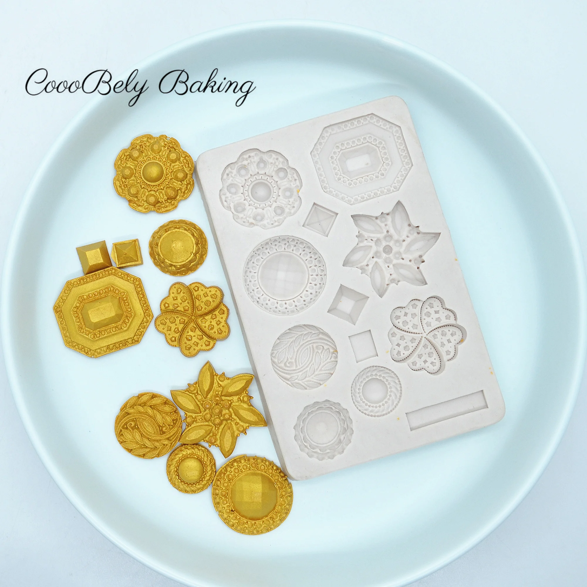 1pc Gemstone Fondant Silicone Mold Cake Decorating Kitchen Baking Tools Chocolate Mould Flower Diamond Cake Molds XK038
1pc Gemstone Fondant Silicone Mold Cake Decorating Kitchen Baking Tools Chocolate Mould Flower Diamond Cake Molds XK038