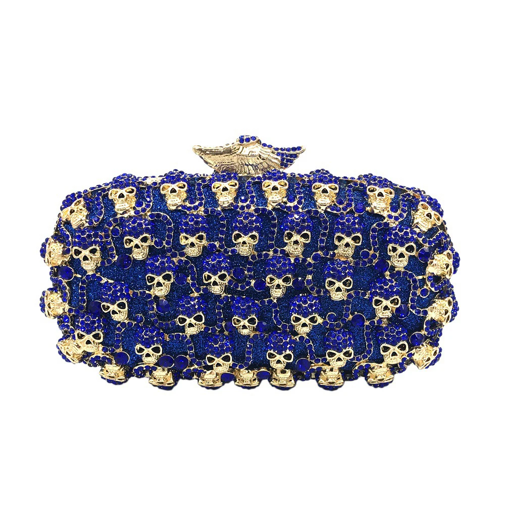 Diamond Evening Bag For Women 2021 New Skull Design Handbags Ladies Luxury Brand Crossbody Flaps Female Classic Chains Purses 
Diamond Evening Bag For Women 2021 New Skull Design Handbags Ladies Luxury Brand Crossbody Flaps Female Classic Chains Purses