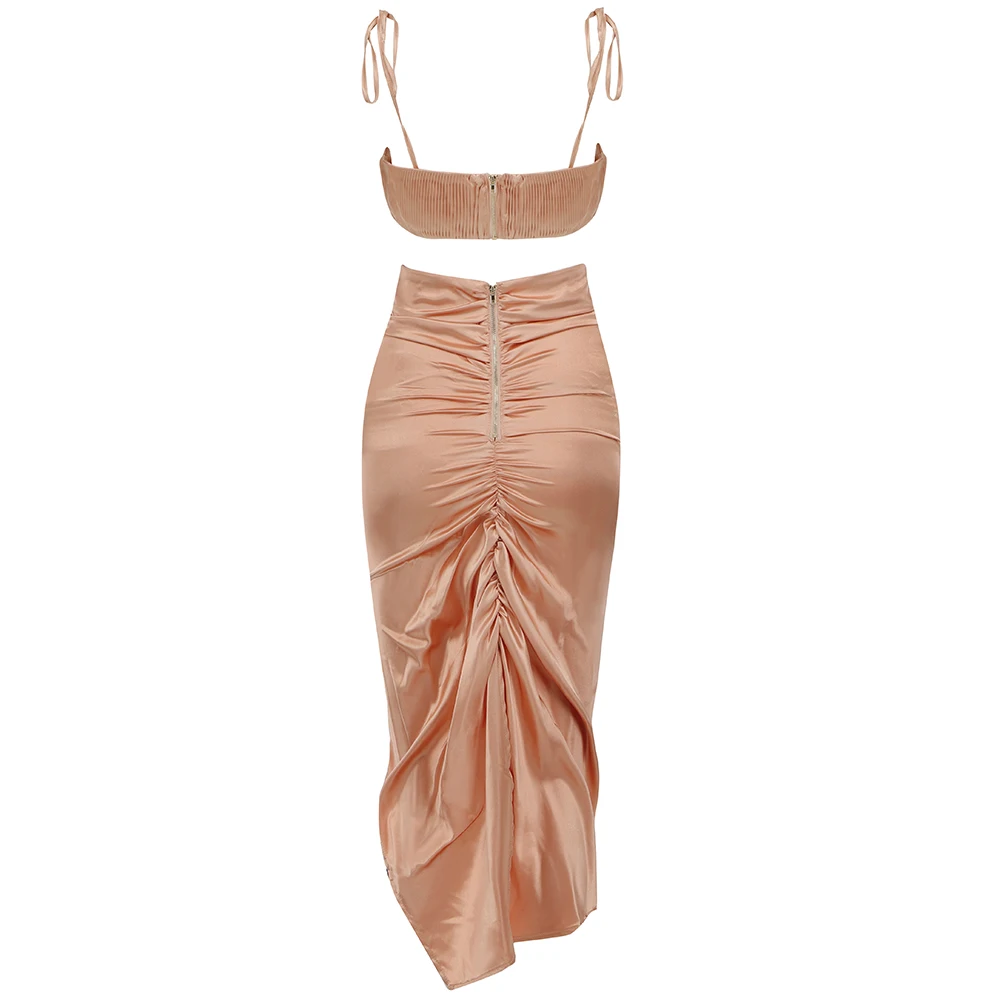 Women Clothing Set 2021 Sexy High Street Night Club Designer Two Pieces Set Party High Street Celebrity Camis Skirts
Women Clothing Set 2021 Sexy High Street Night Club Designer Two Pieces Set Party High Street Celebrity Camis Skirts