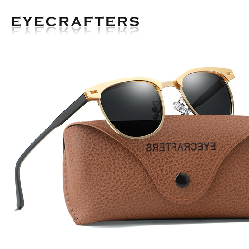 2020 New Men Glasses Retro Polarized Sunglasses Vintage Alloy Fashion Driving UV400 Mirrored Sunglasses Eyewear UV400
2020 New Men Glasses Retro Polarized Sunglasses Vintage Alloy Fashion Driving UV400 Mirrored Sunglasses Eyewear UV400