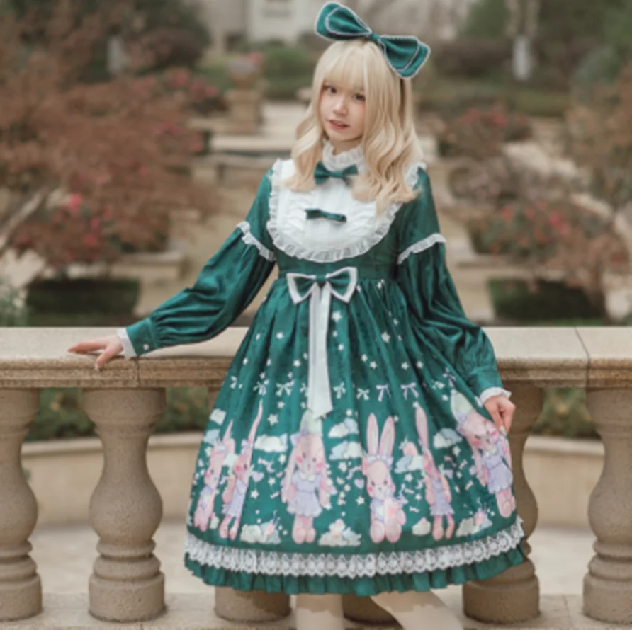 kawaii girl gothic lolita op loli cosplay Sweet lolita dress vintage falbala stand lace bowknot cute printing victorian dress
kawaii girl gothic lolita op loli cosplay Sweet lolita dress vintage falbala stand lace bowknot cute printing victorian dress