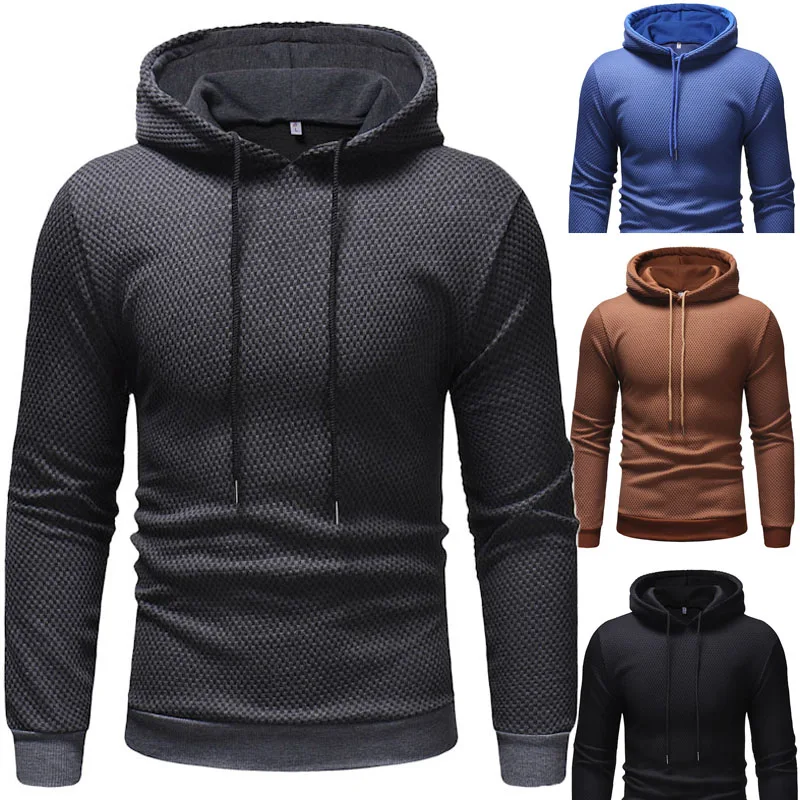 Sweatshirts Men High Quality Fashion Hanging Rope Hooded Small Check Feature Hoodie
Sweatshirts Men High Quality Fashion Hanging Rope Hooded Small Check Feature Hoodie