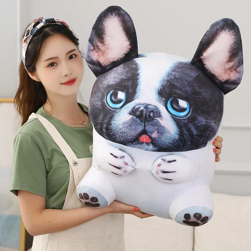 30~60cm Sitting Dog Printing Plush Cushion Lifelike Bulldog Shar Pei Spotty Dog Stuffed Throw Pillow for Sofa Chair Home Decor
30~60cm Sitting Dog Printing Plush Cushion Lifelike Bulldog Shar Pei Spotty Dog Stuffed Throw Pillow for Sofa Chair Home Decor