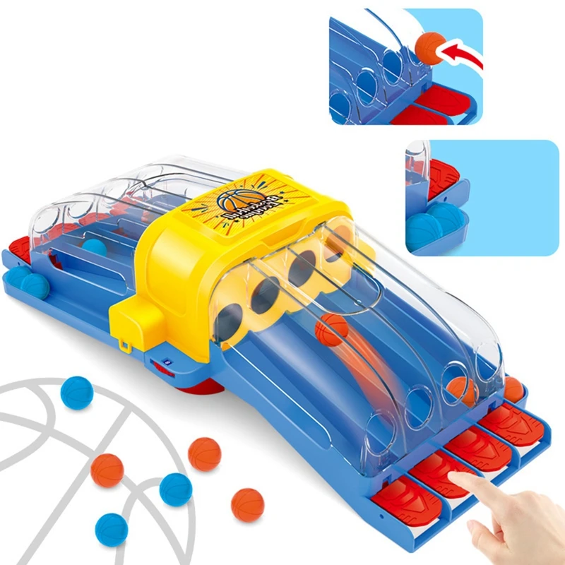 Basketball Shooting Game Fun Sports Toy 2-Player Desktop Table Basketball Games Classic Arcade Hoop Set
Basketball Shooting Game Fun Sports Toy 2-Player Desktop Table Basketball Games Classic Arcade Hoop Set
