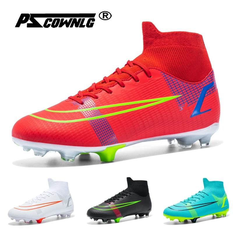 Top New Sneaker Shoes Soccer Shoes Long Spikes Football Boots Turf Chuteira Futebo Outdoor Boys High Ankle Kids Training Sports
Top New Sneaker Shoes Soccer Shoes Long Spikes Football Boots Turf Chuteira Futebo Outdoor Boys High Ankle Kids Training Sports