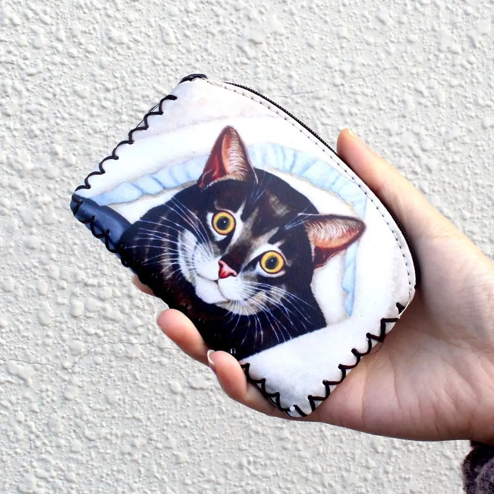 Мини-кошелек BOTUSI в стиле ретро для мелочи сумочка денег на молнии Подарочный