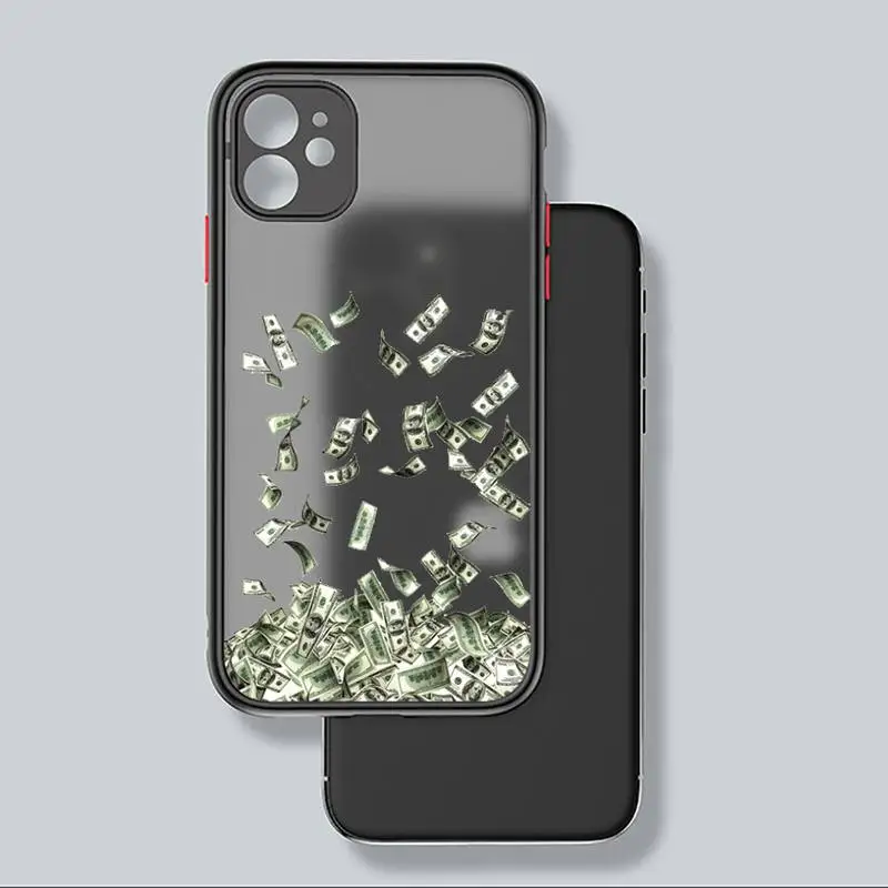 money dollar Phone Case black matte transparent For iPhone 7 8 x xs xr 11 12 pro plus mini max Clear Funda
money dollar Phone Case black matte transparent For iPhone 7 8 x xs xr 11 12 pro plus mini max Clear Funda