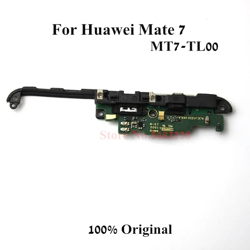 

Оригинальный USB зарядный док-порт гибкий кабель для Huawei Mate 7 mate7 MT7 MT7-TL00 разъем зарядного устройства с WIFI антенной